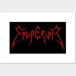 Emperor Logo | Black Metal Posters and Art